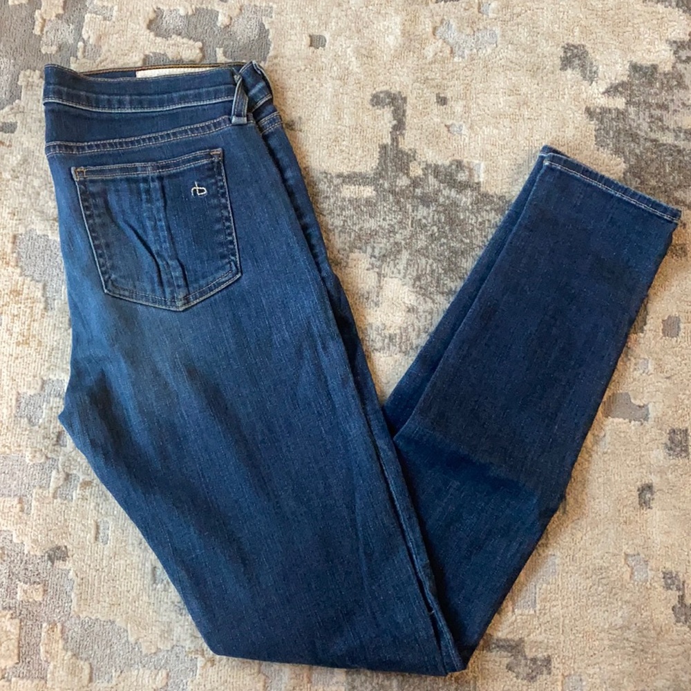 Rag & Bone Distressed Skinny Jeans